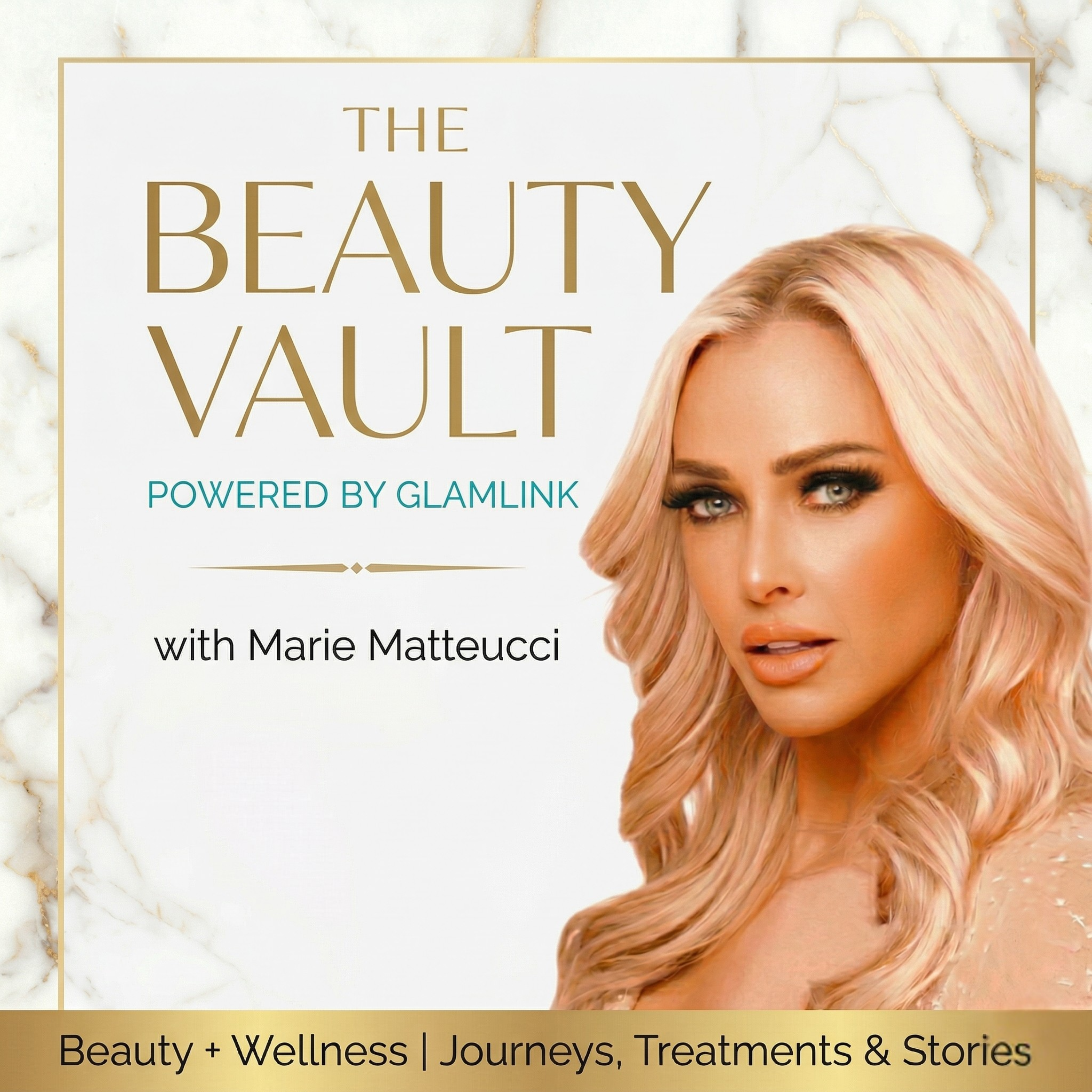 The Beauty Vault podcast, powered by Glamlink